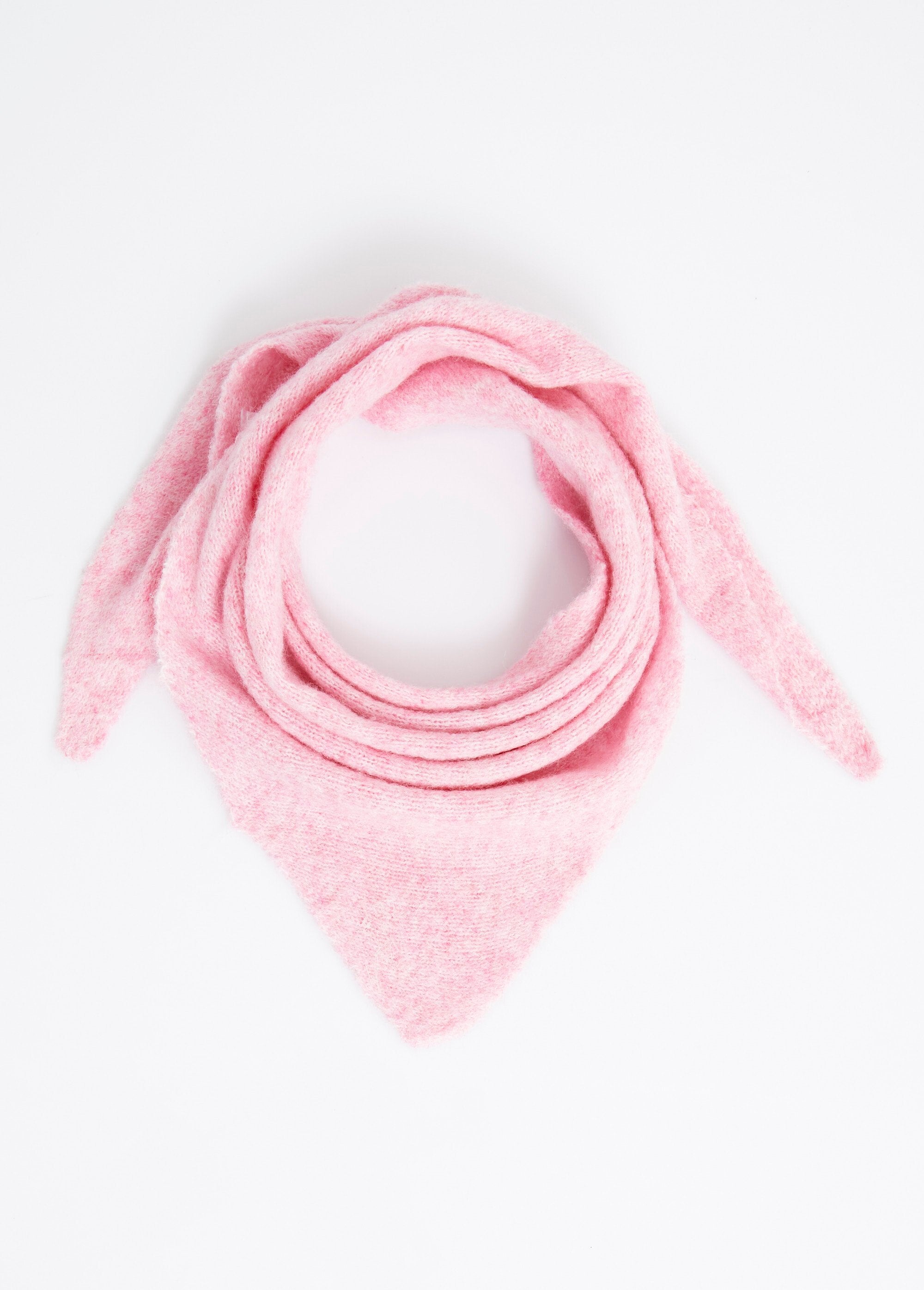 Plain_triangle_scarf,_with_wool_Pink_FA1_slim