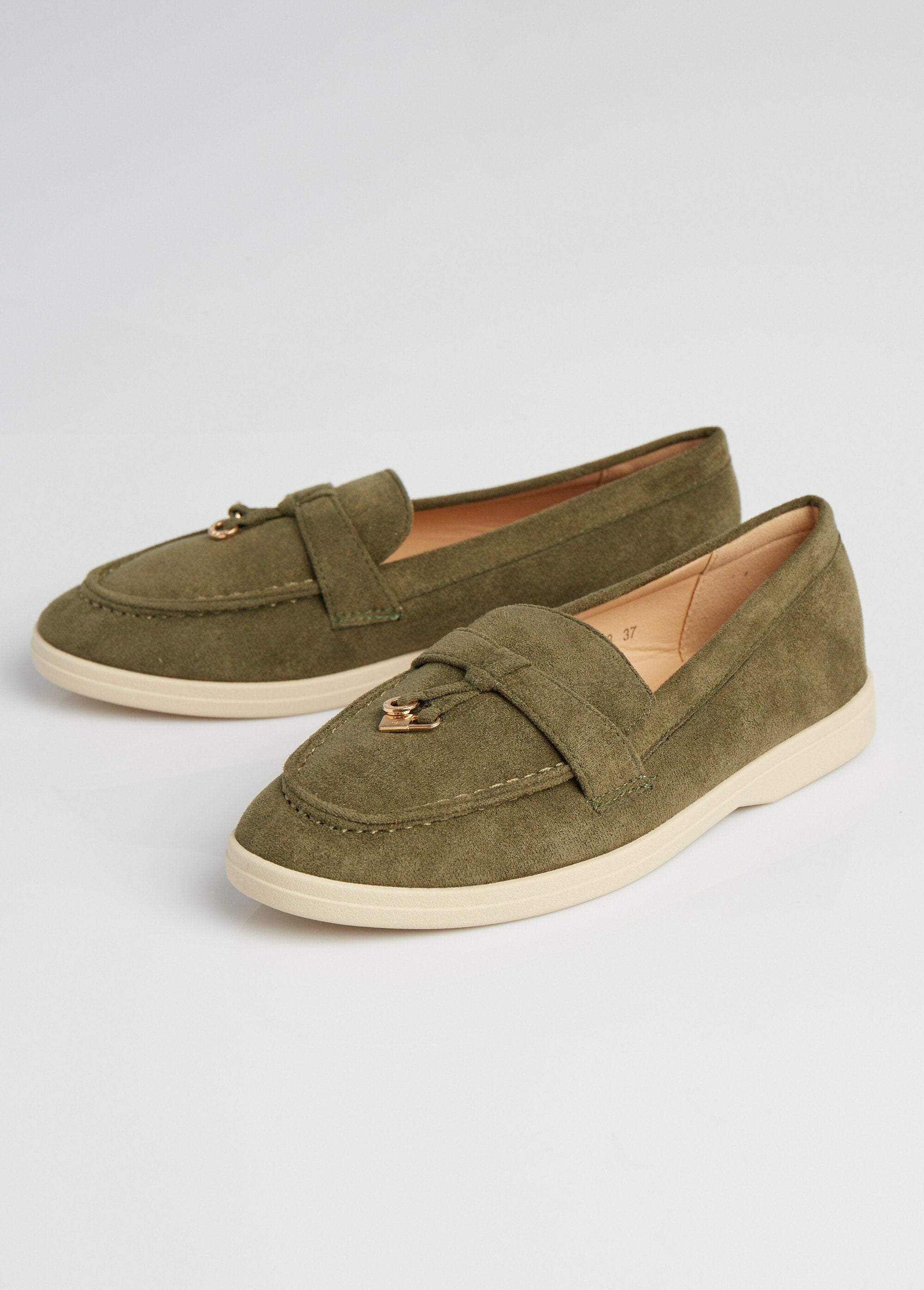 Suede-look_loafer_moccasins_Green_khaki_DE1_slim