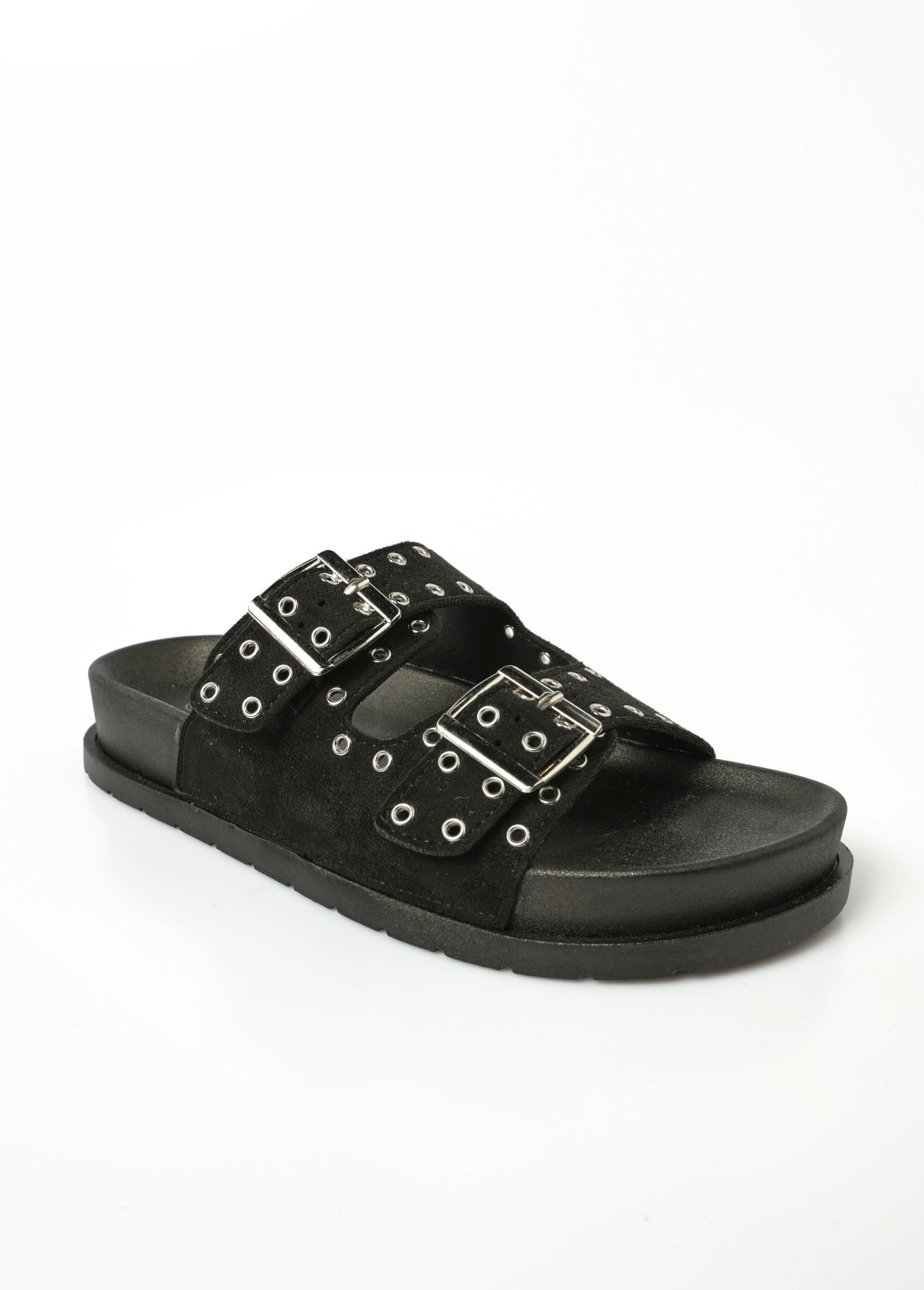 Ergonomic_sandals_with_buckles_and_rivets_Black_FA1_slim