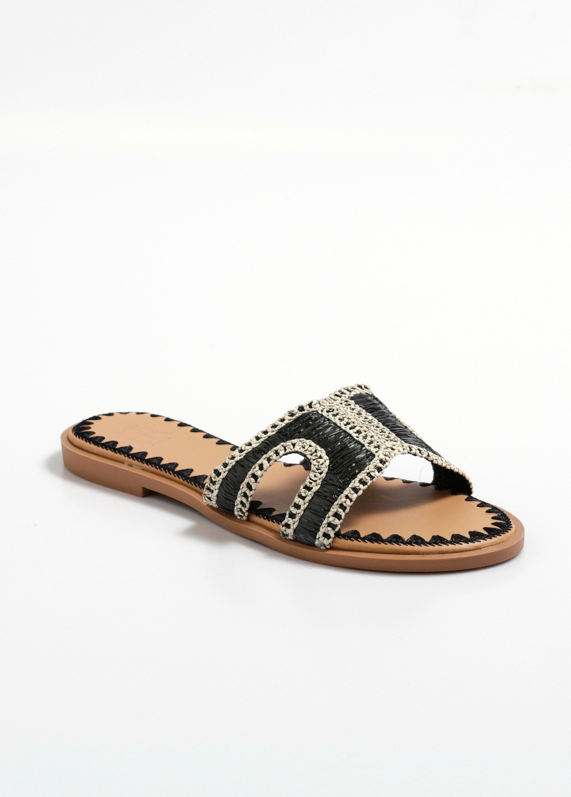 Ethnic_flat_straw_mule_sandals_Black_FA1_slim