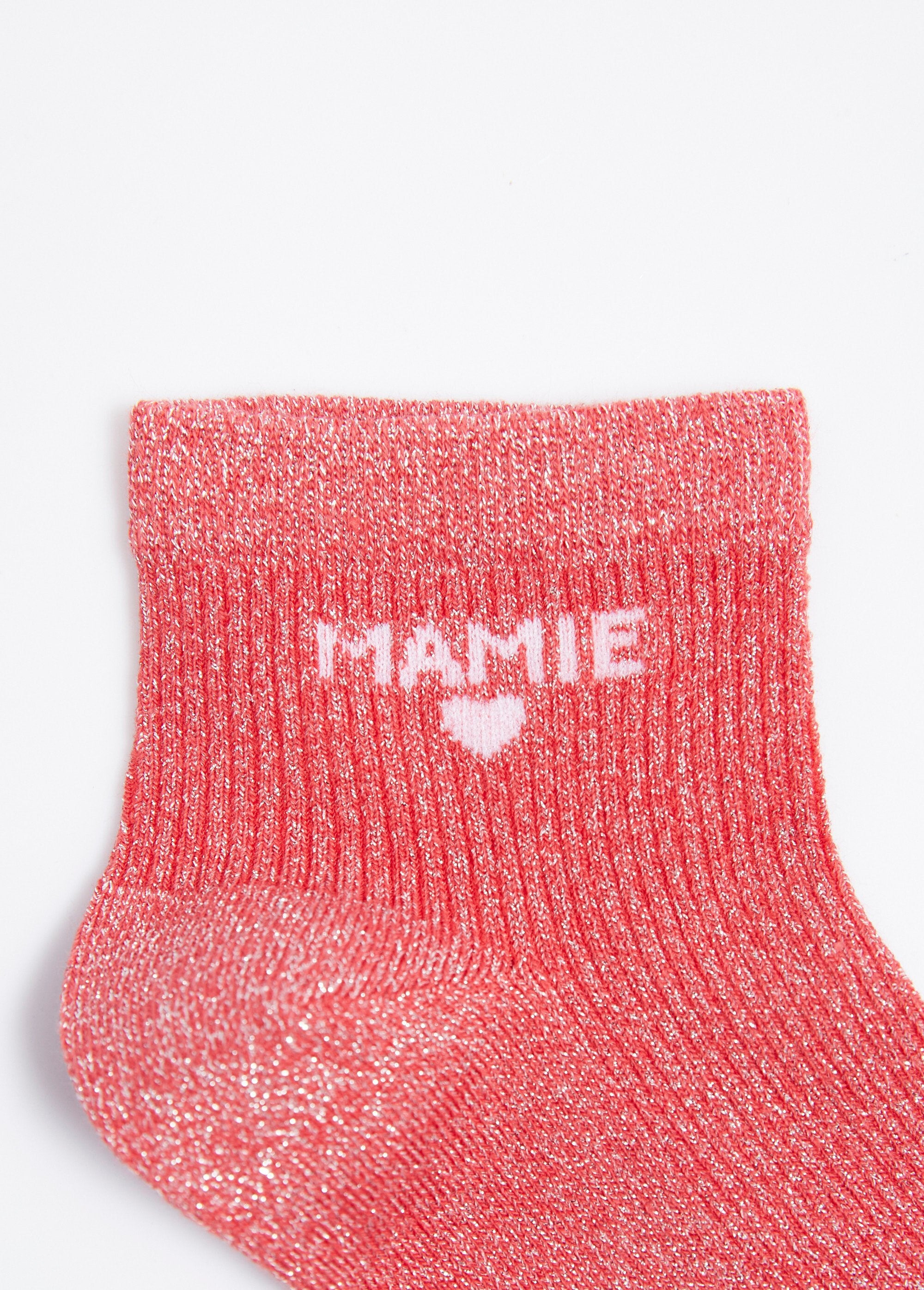 Metallic_thread_socks,_MAMIE_message_Red_DE2_slim