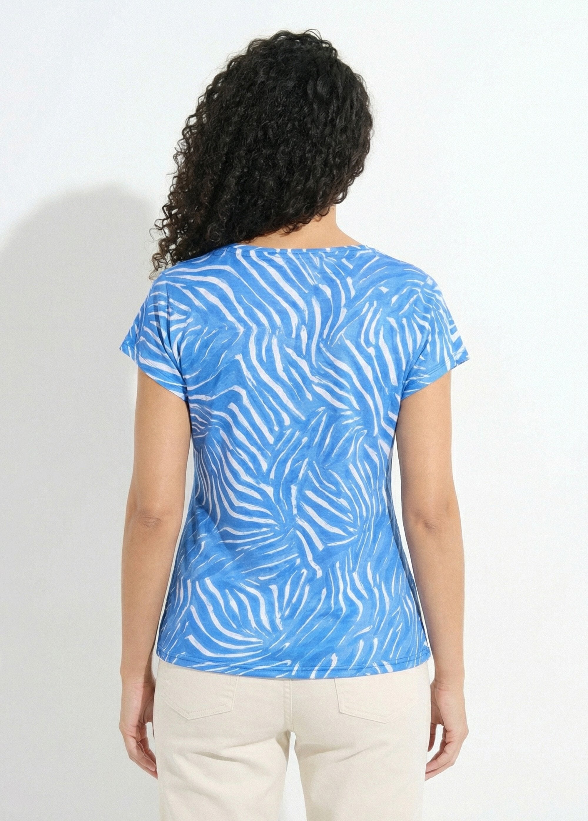 short-sleeved_round_neck_printed_T-shirt_Blue_DO1_slim