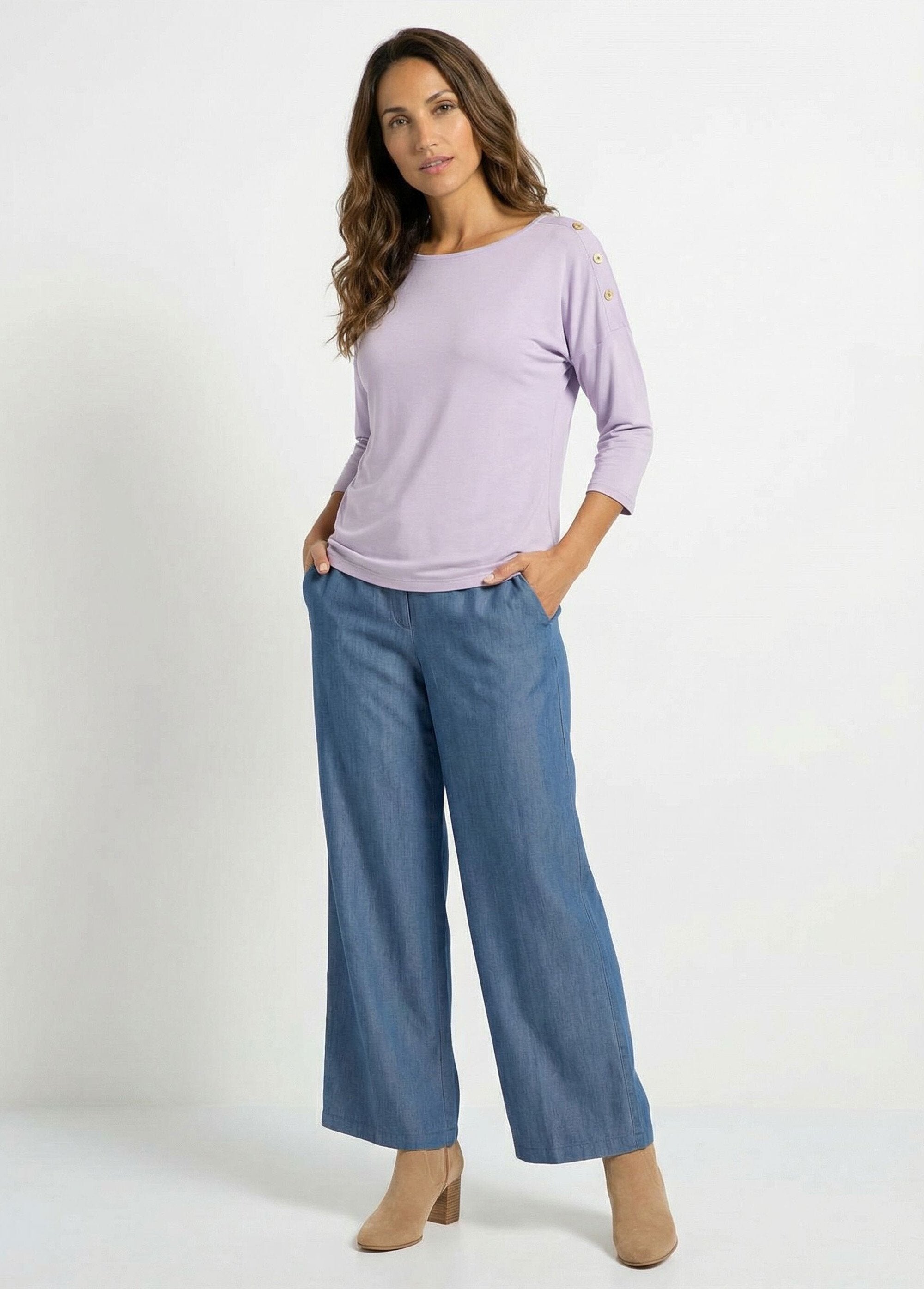 T-shirt_marinière_rayé_court_manches_longues_Uni_violet_SF1_slim