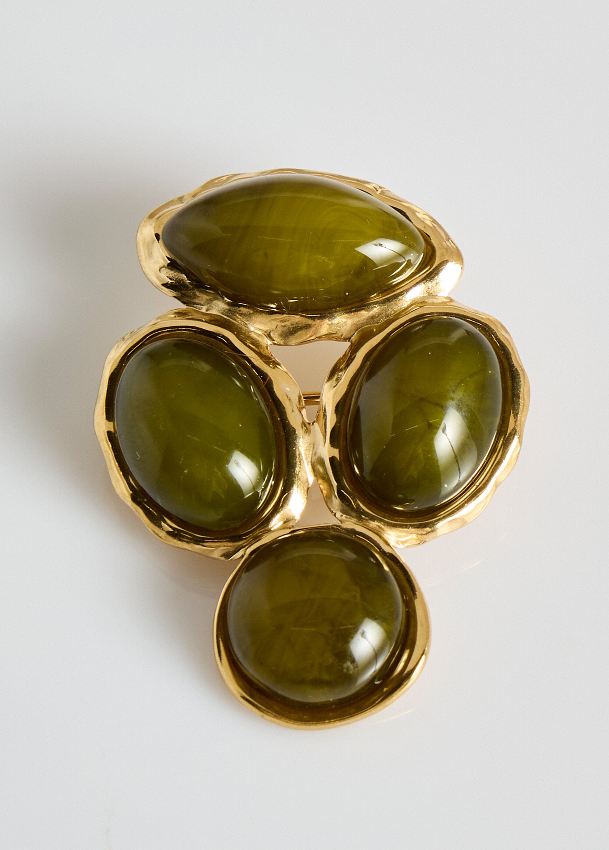 Stainless_steel_brooch_with_resin_cabochons_Khaki_FA1_slim