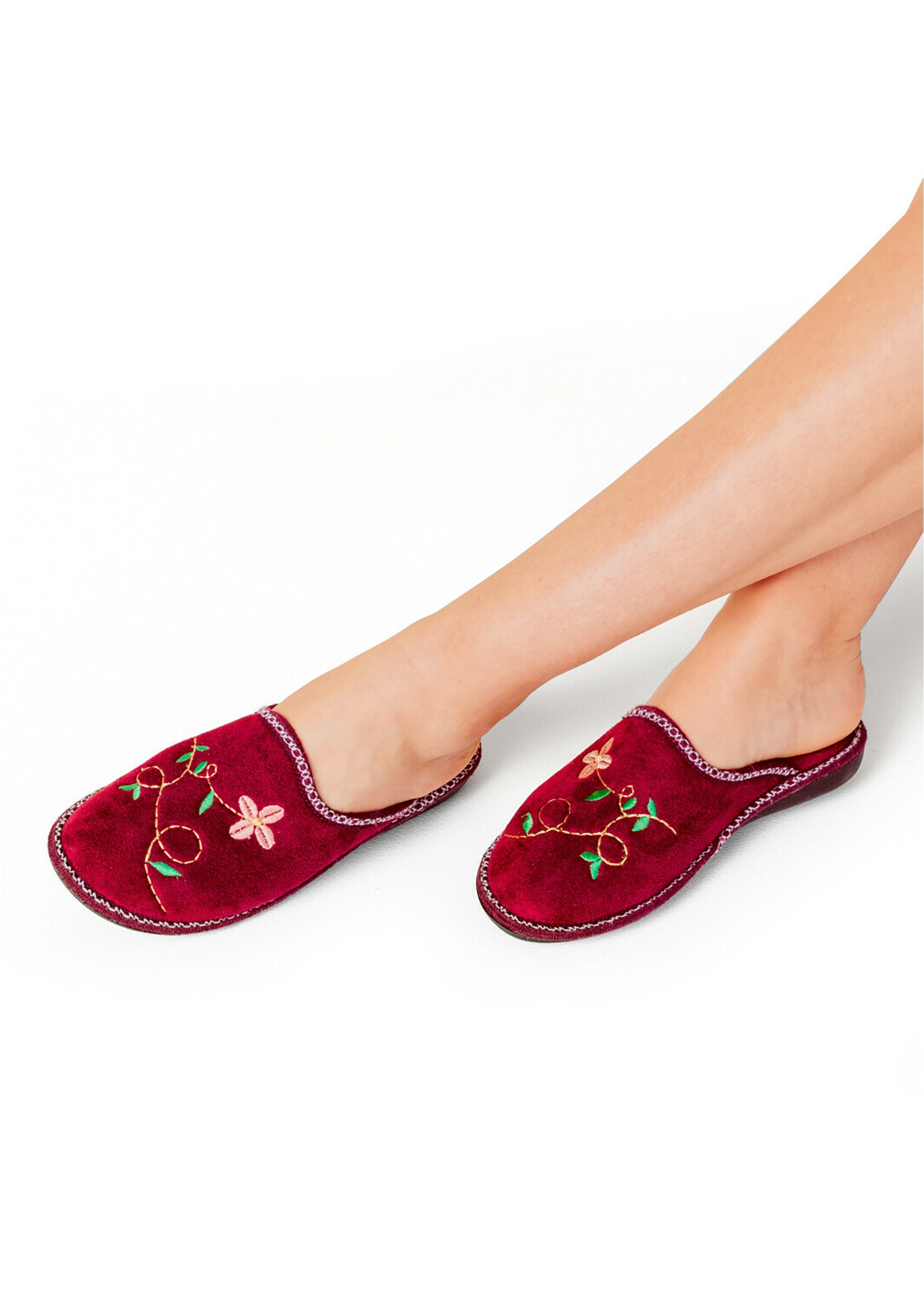 Comfort_width_wedge_mule_slipper_Carmine_SF1_slim