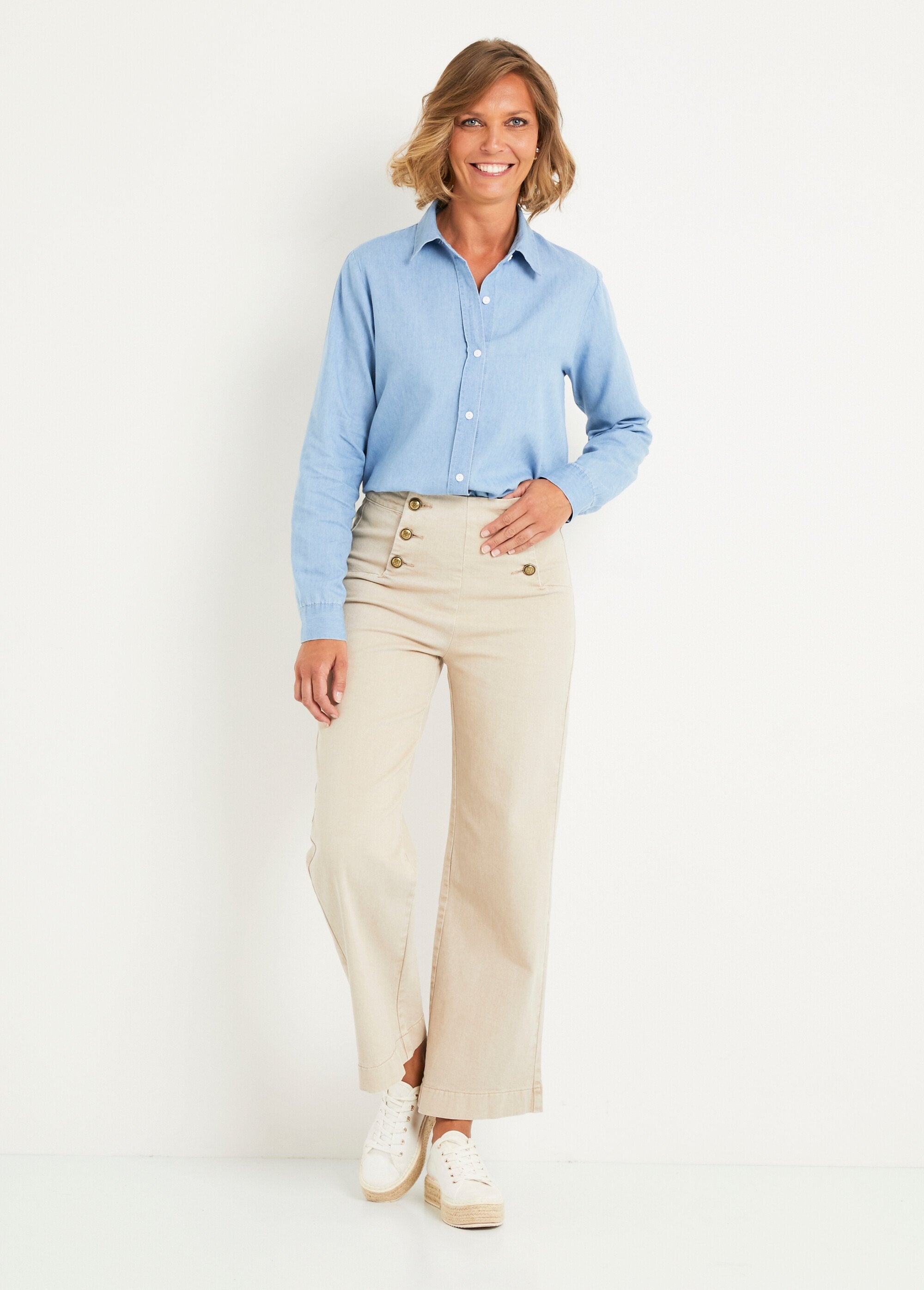 Long_sleeve_denim_shirt_Blue_stone_SF1_slim
