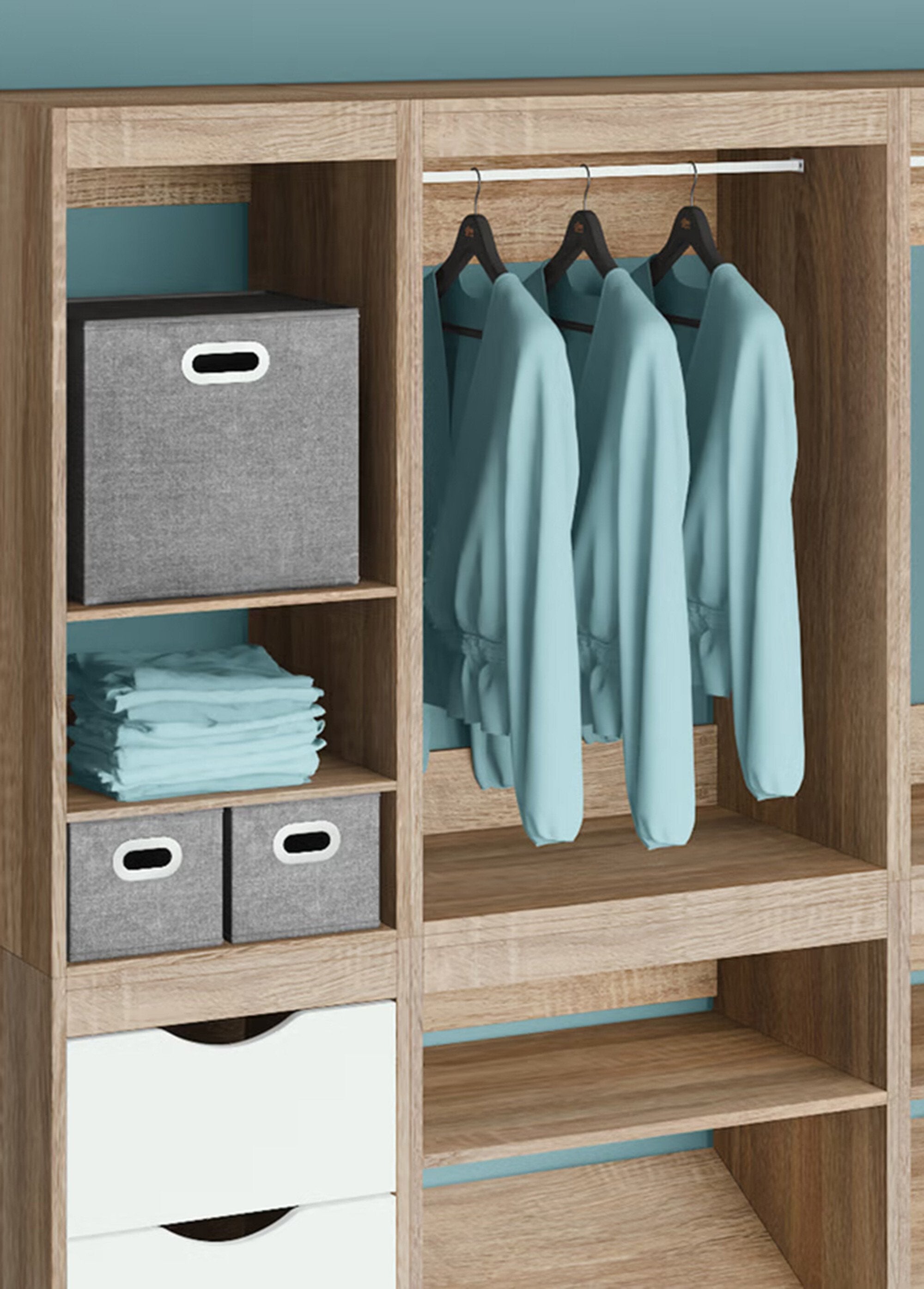 Dark_wood_anti-slip_hangers_Black_SF1_slim