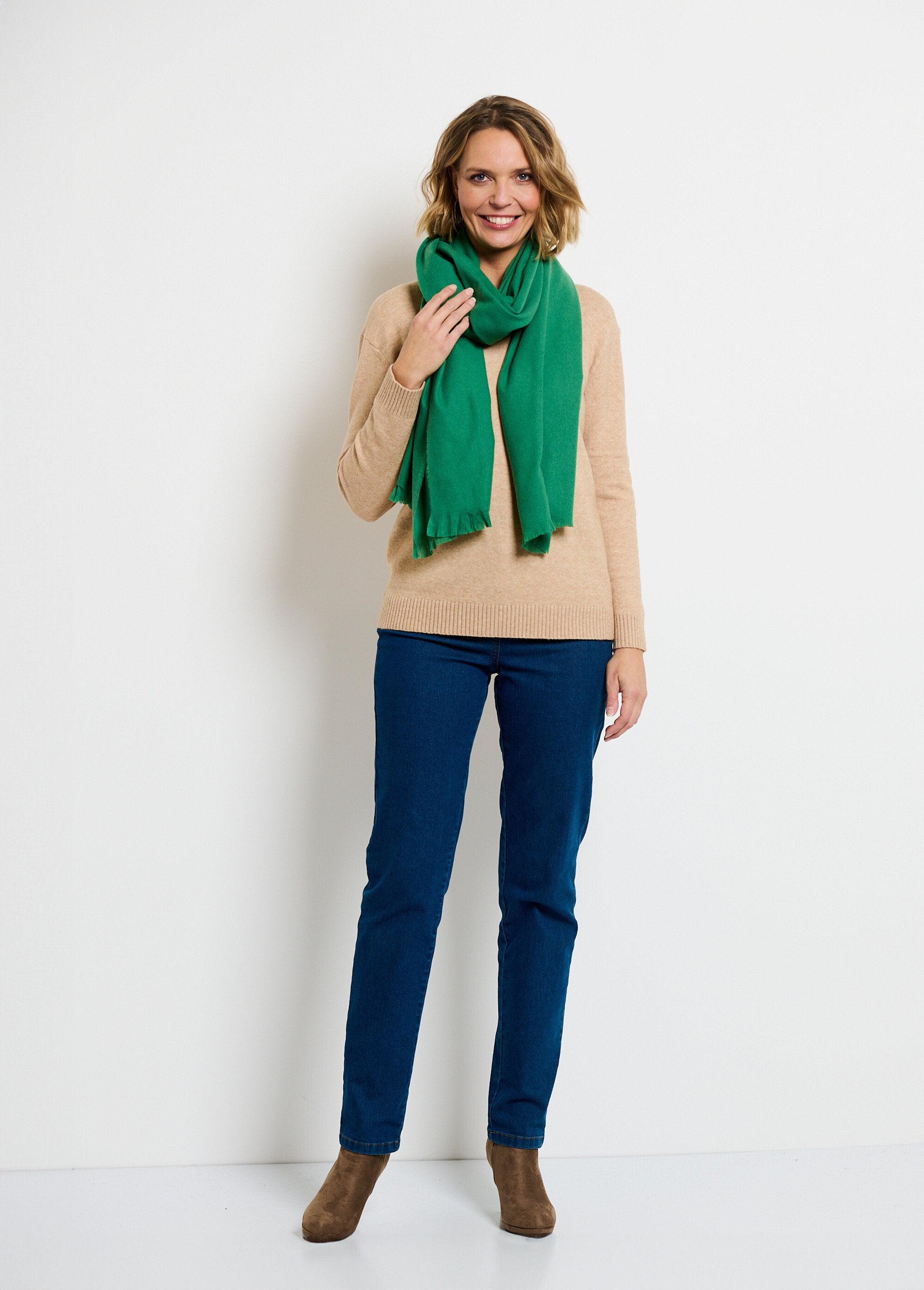 Echarpe_tendance_chaude_petites_franges_Vert_SF1_slim