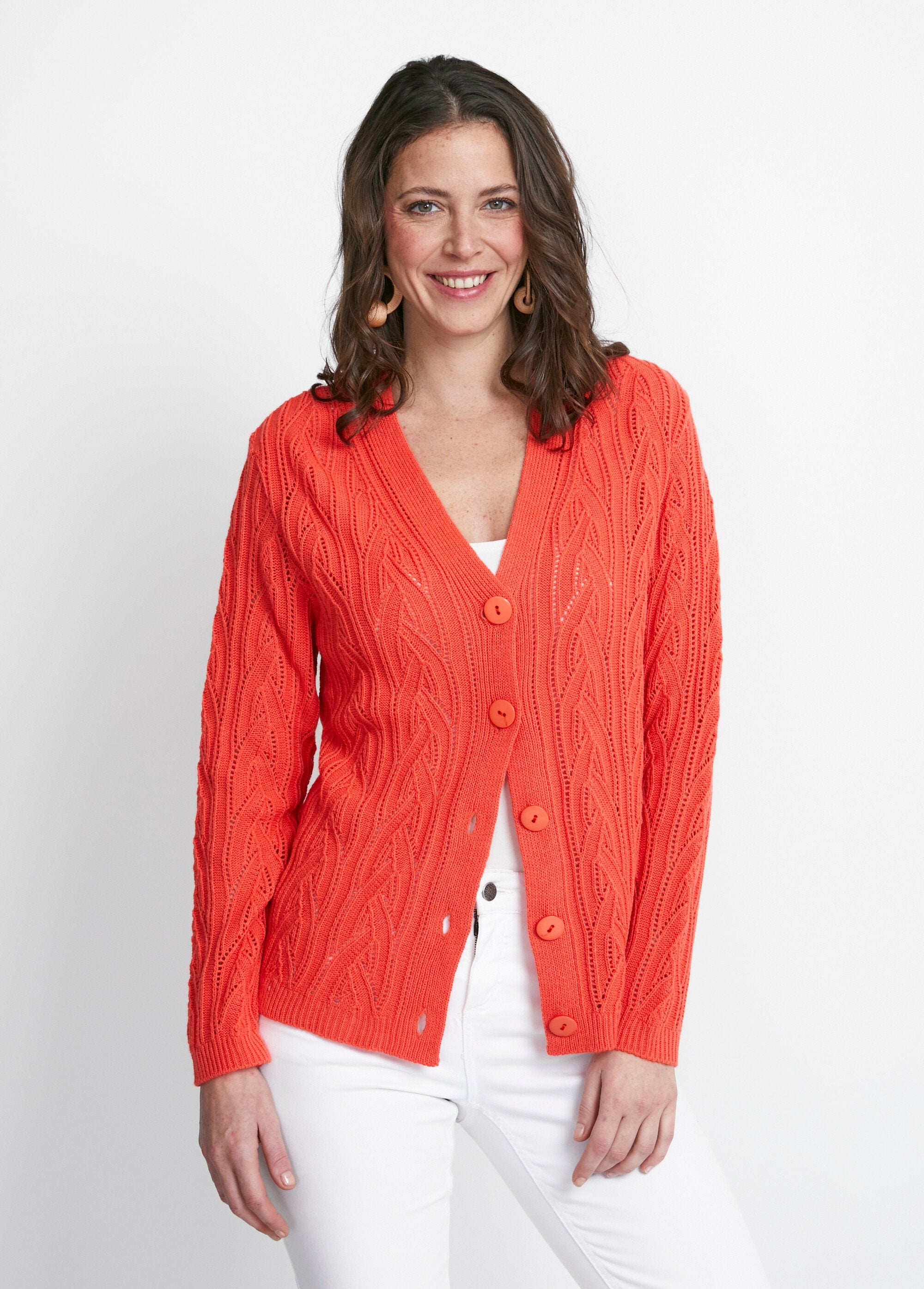 Short_buttoned_openwork_cardigan_Orange_FA1_slim