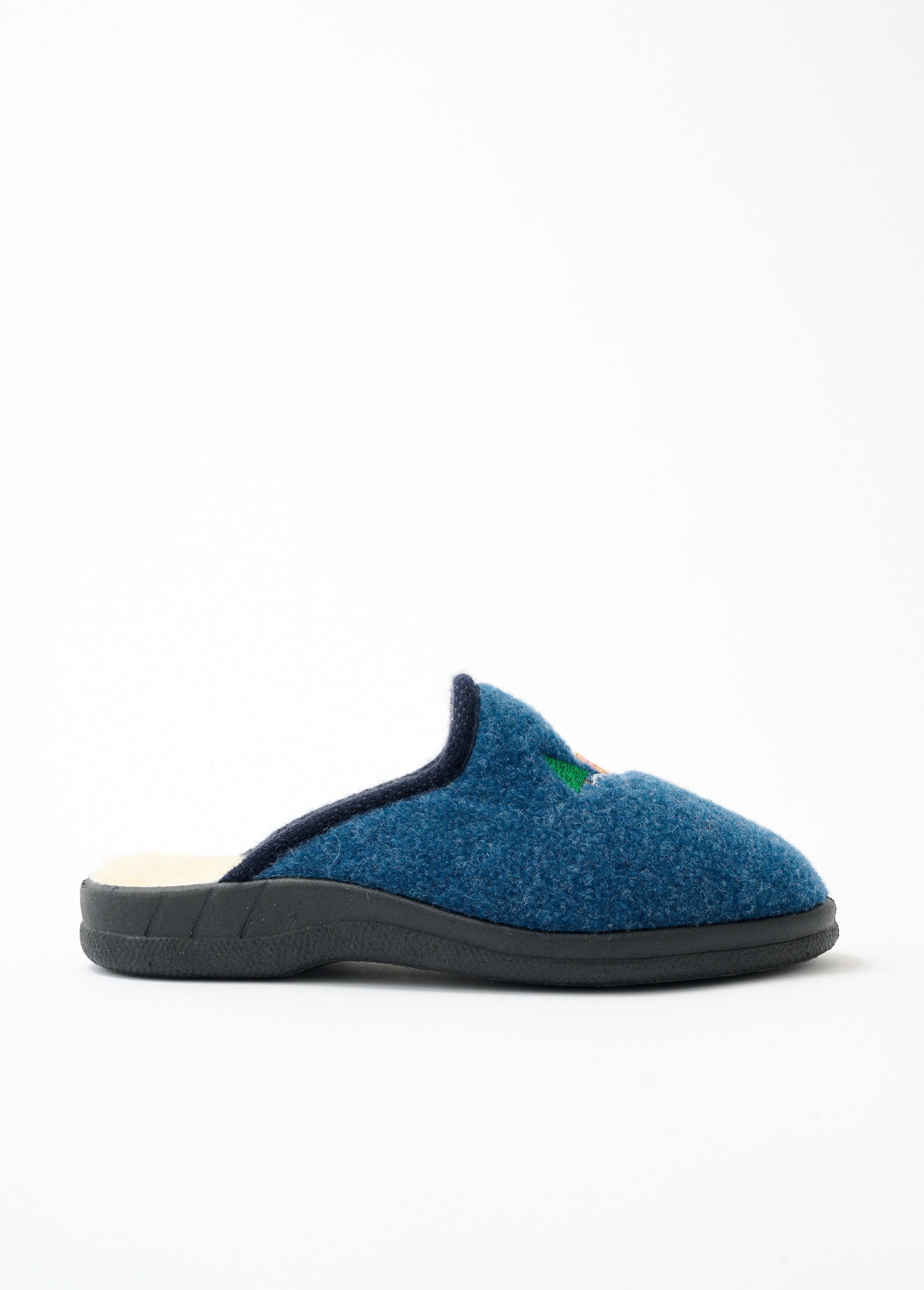 Mixed_comfort_width_mule_slipper_with_fur_lining_Jeans_DR1_slim