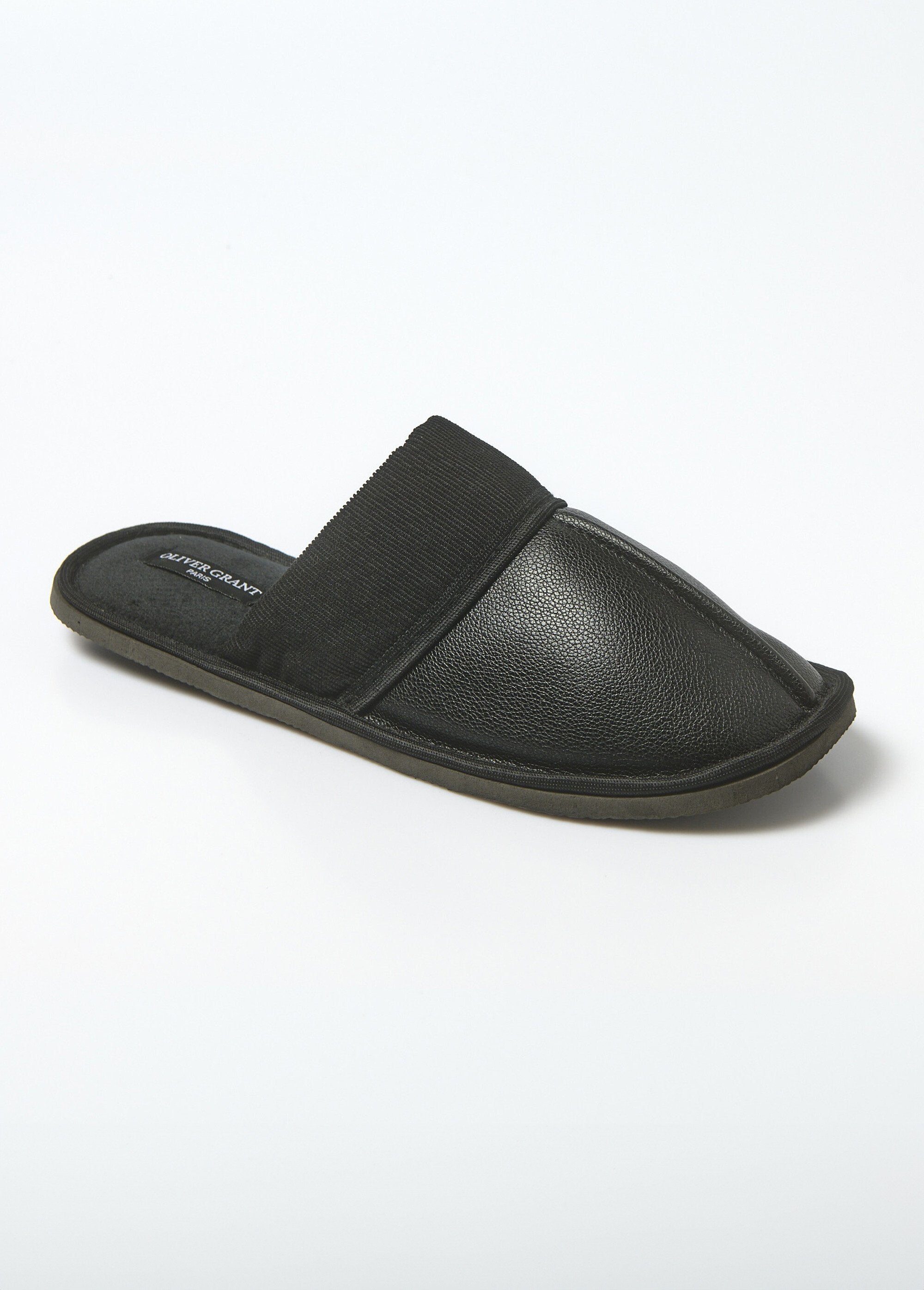 Oliver_Grant®_-_Ribbed_and_Faux_Leather_Slippers_Black_FA1_slim