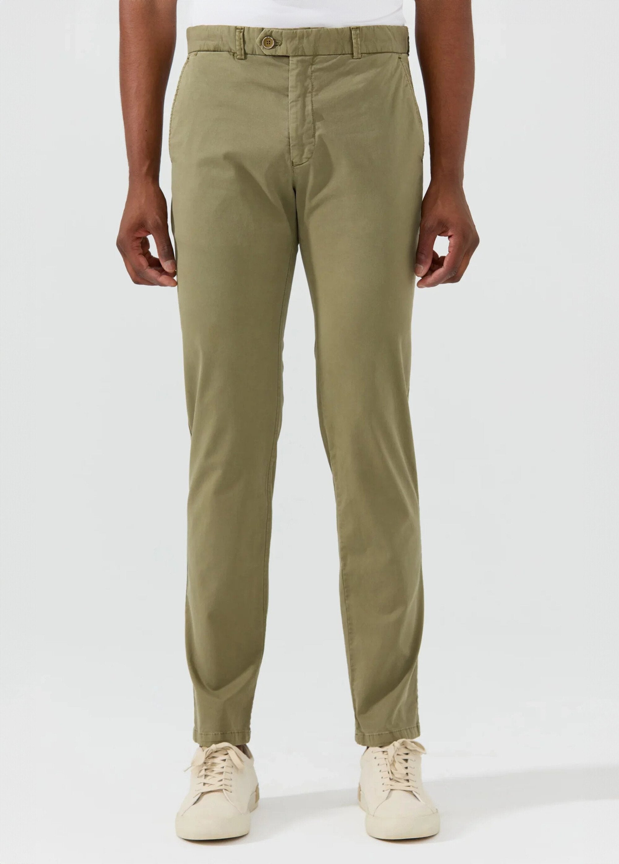 Pantalon_chino_en_toile_poches_italiennes_Kaki_FA1_slim