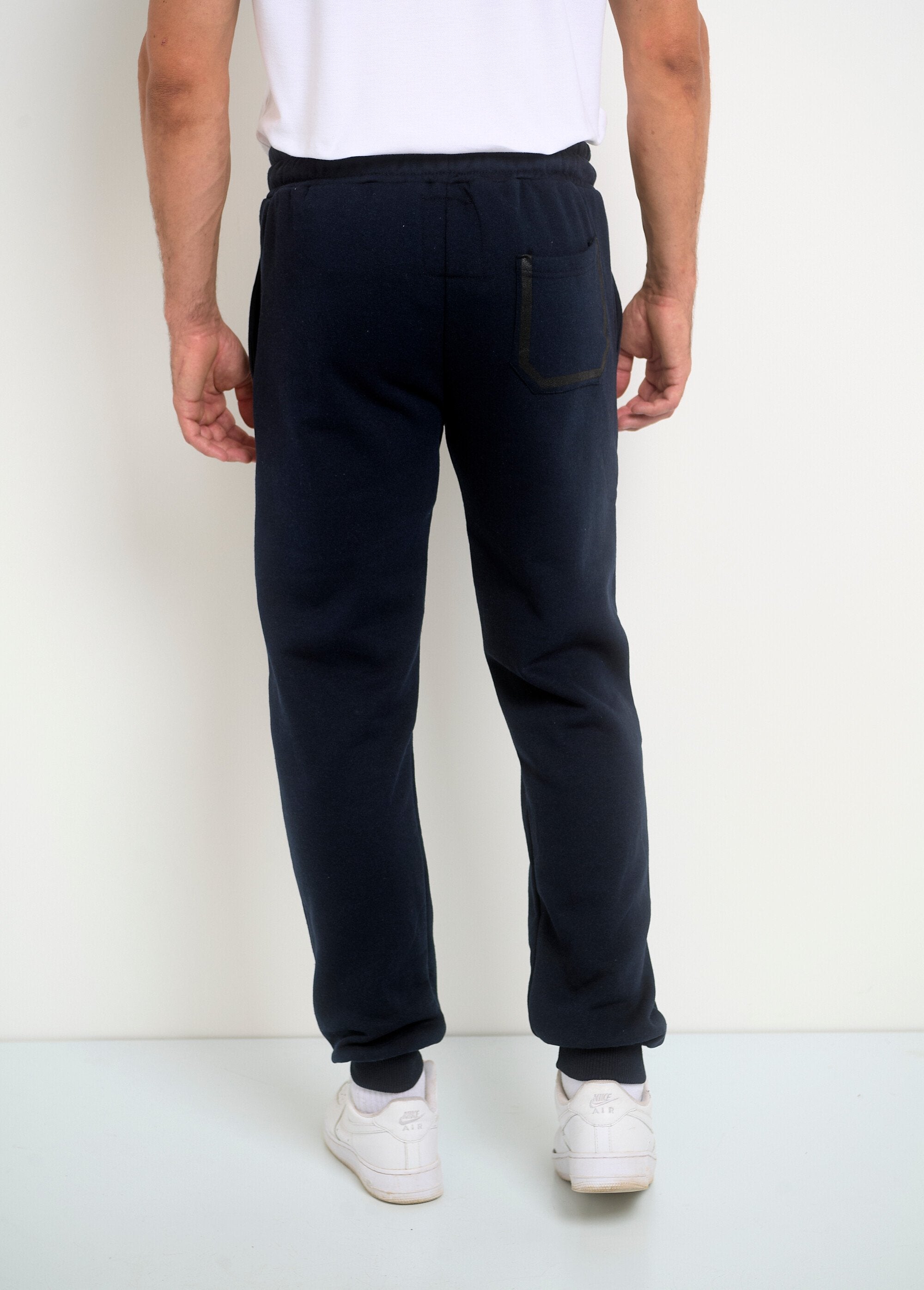 Pantalon_de_jogging_lien_contrasté_Marine_DO1_slim