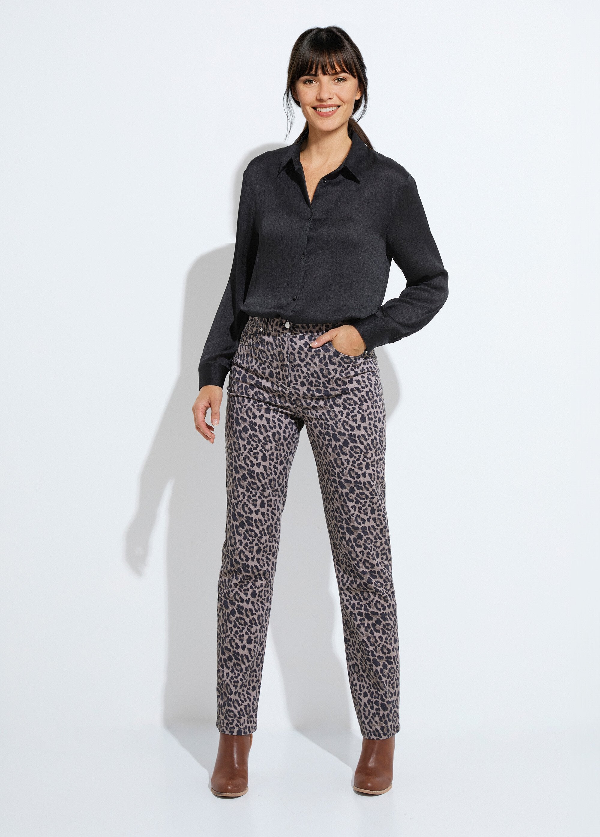Pantalon_droit_5_poches_coton_stretch_Leopard_SF1_slim