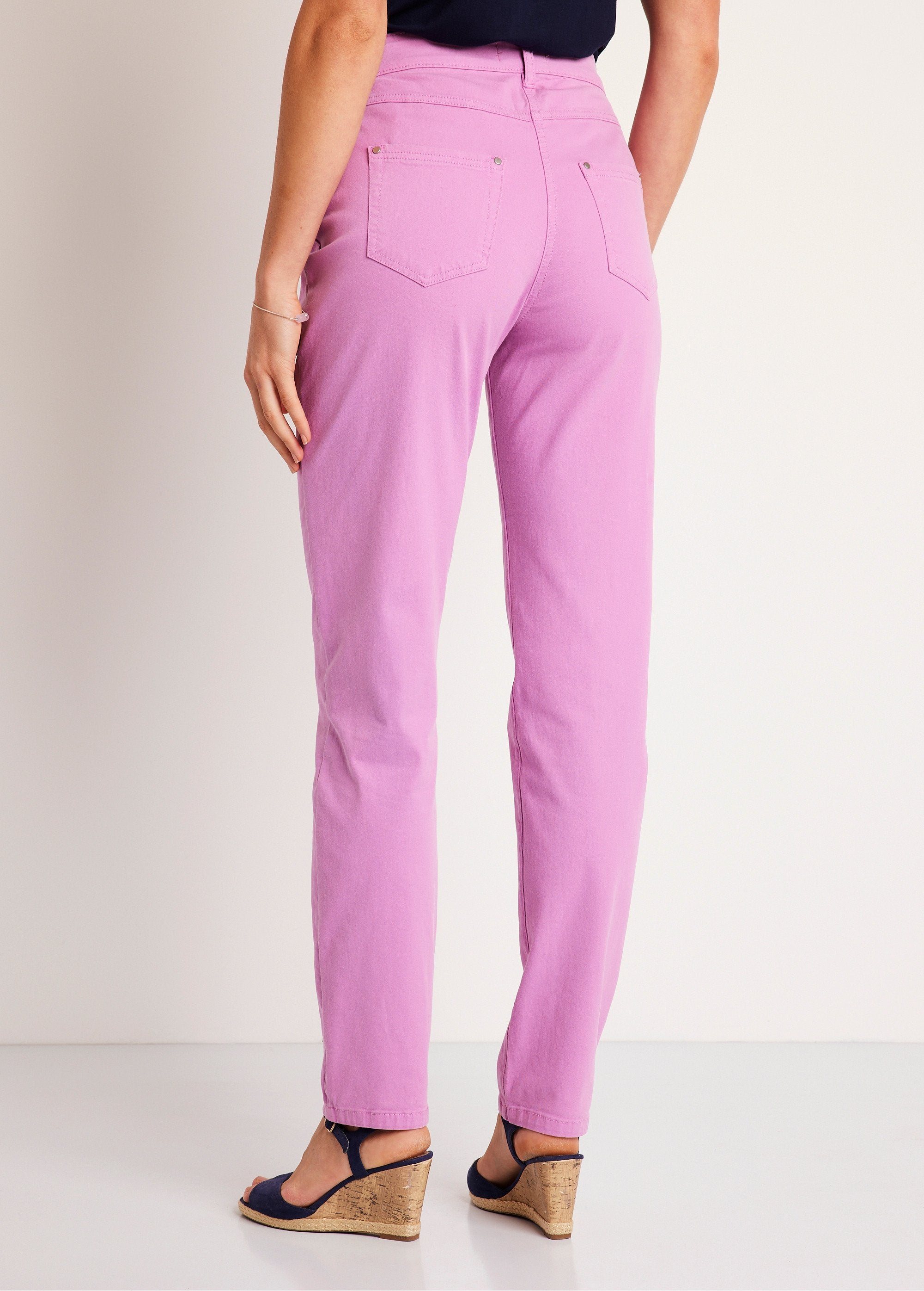 Stretch_cotton_5-pocket_straight_pants_Lilac_DO1_slim