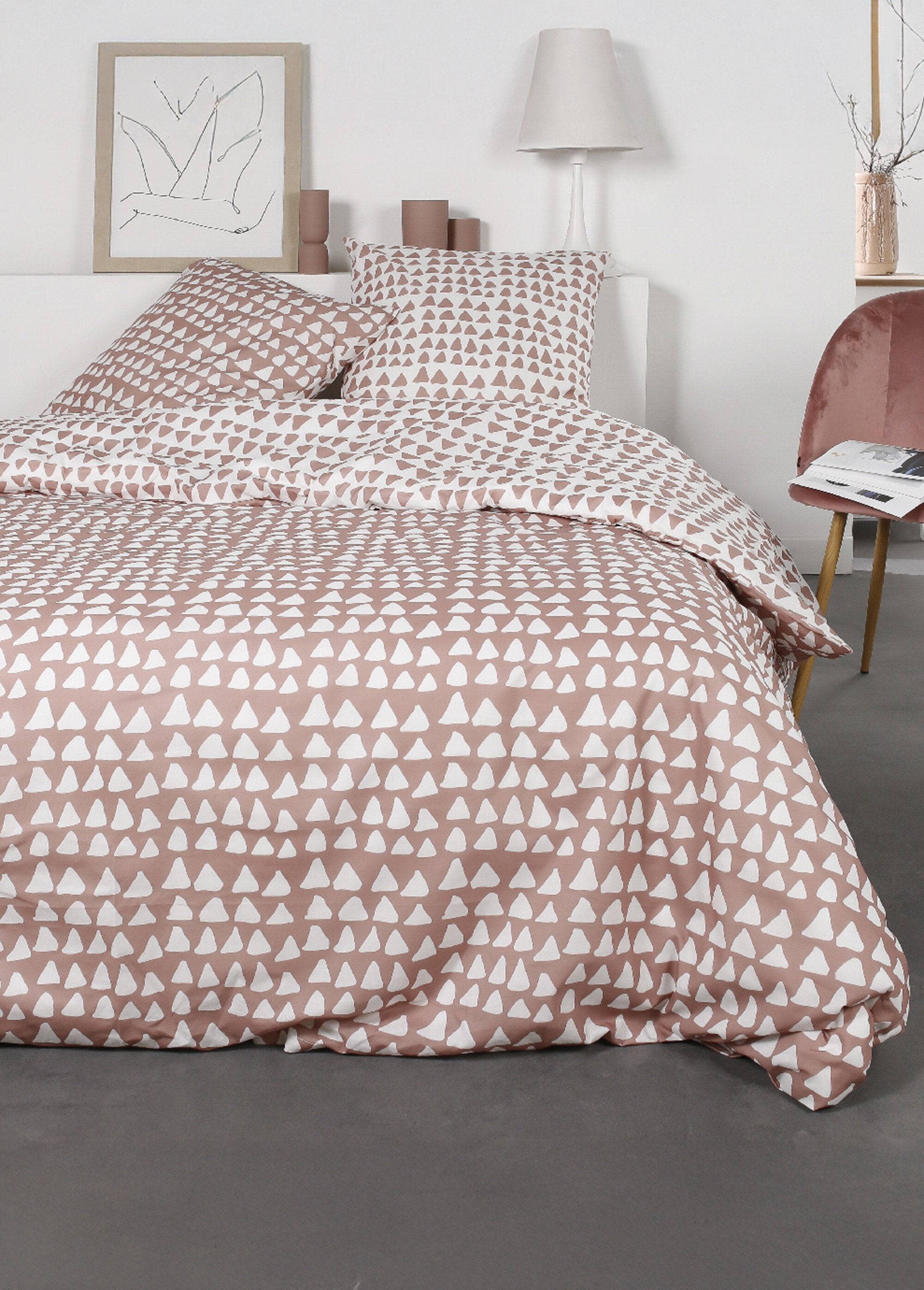 Flannel_bedding_set,_240_x_220cm,_Triangles_Beige_FA1_slim