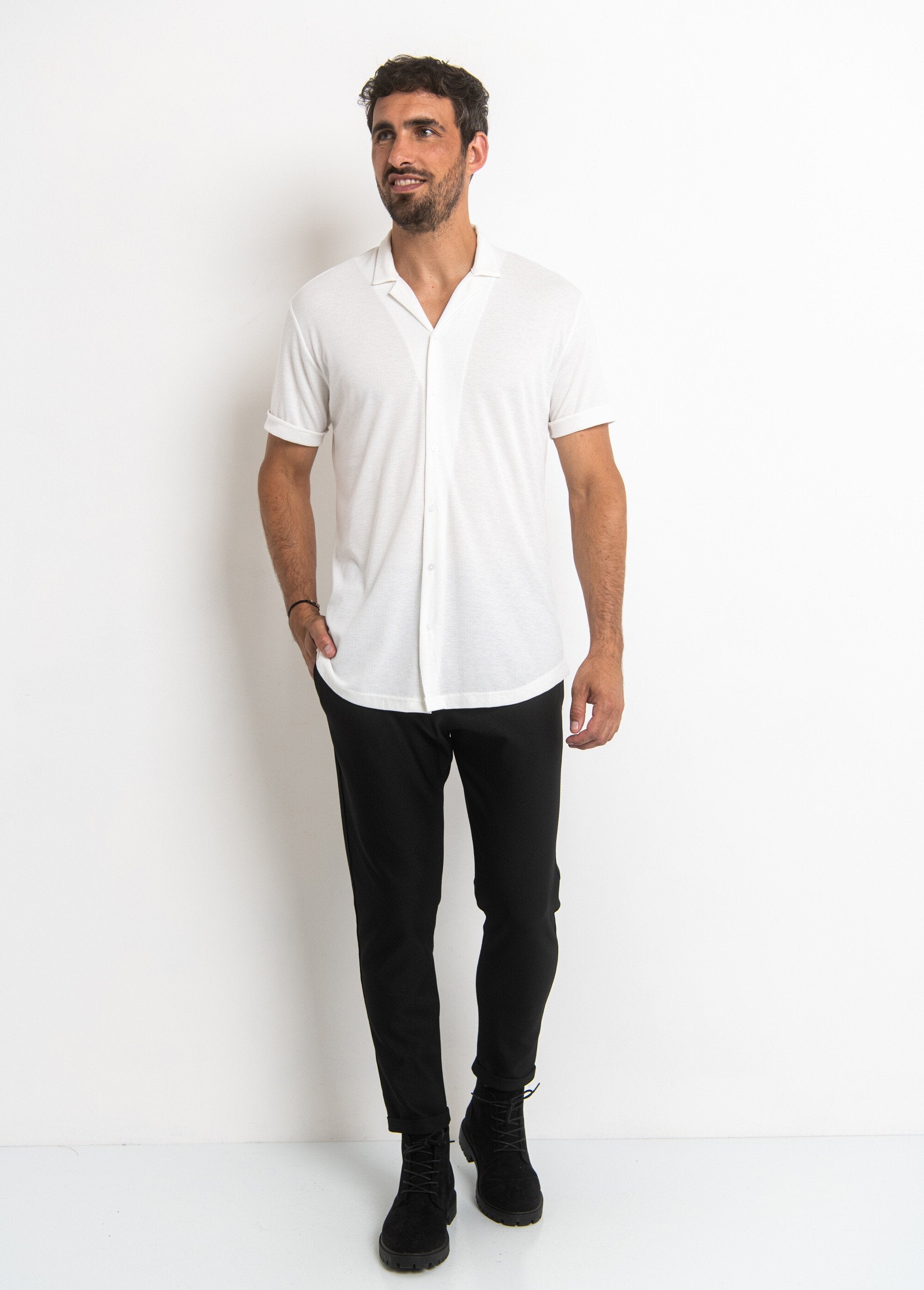 Polo_shirt_style_fine_knit_ribbing_White_SF1_slim