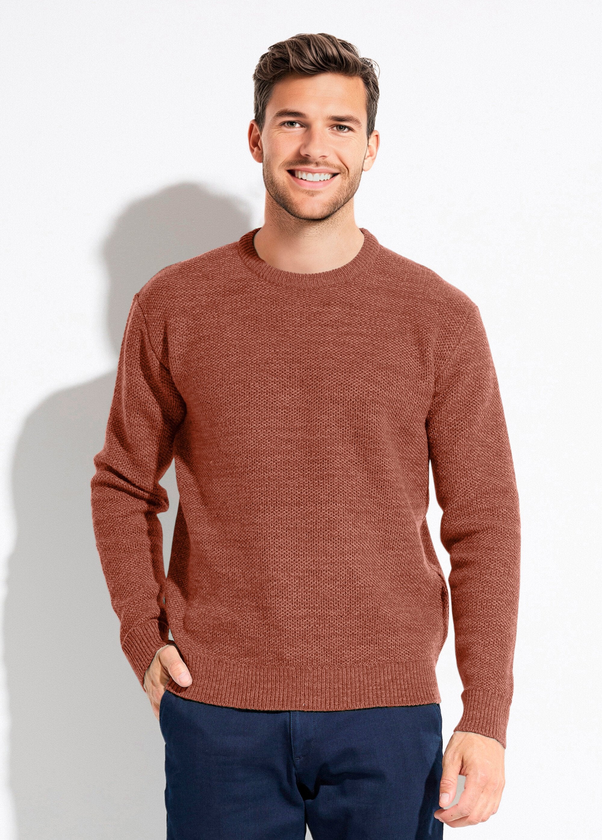 Long-sleeved_wool_marl_knit_round_neck_sweater_Brick__FA1_slim