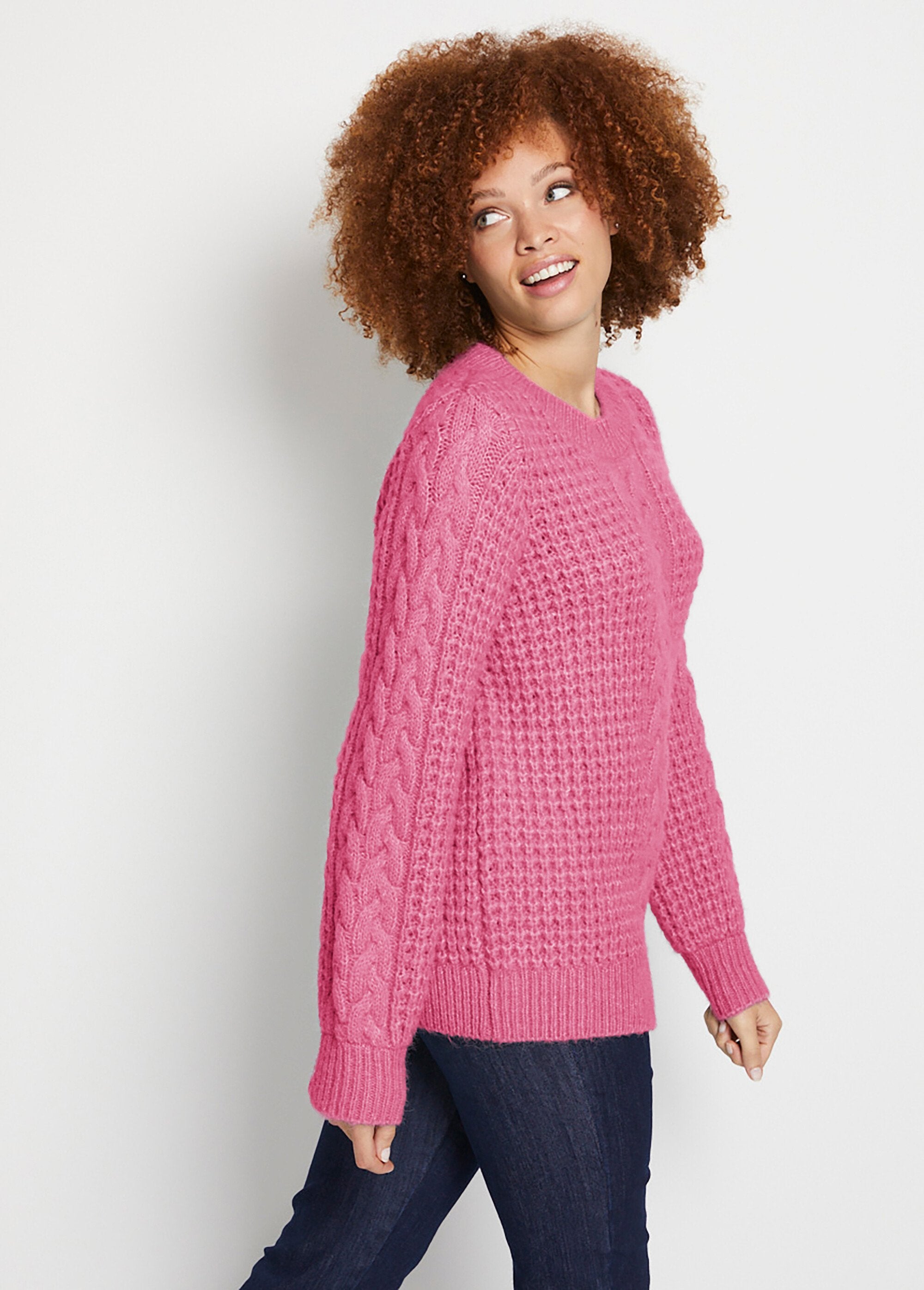 Warm_round_neck_fancy_soft_knit_sweater_Raspberry_DR1_slim