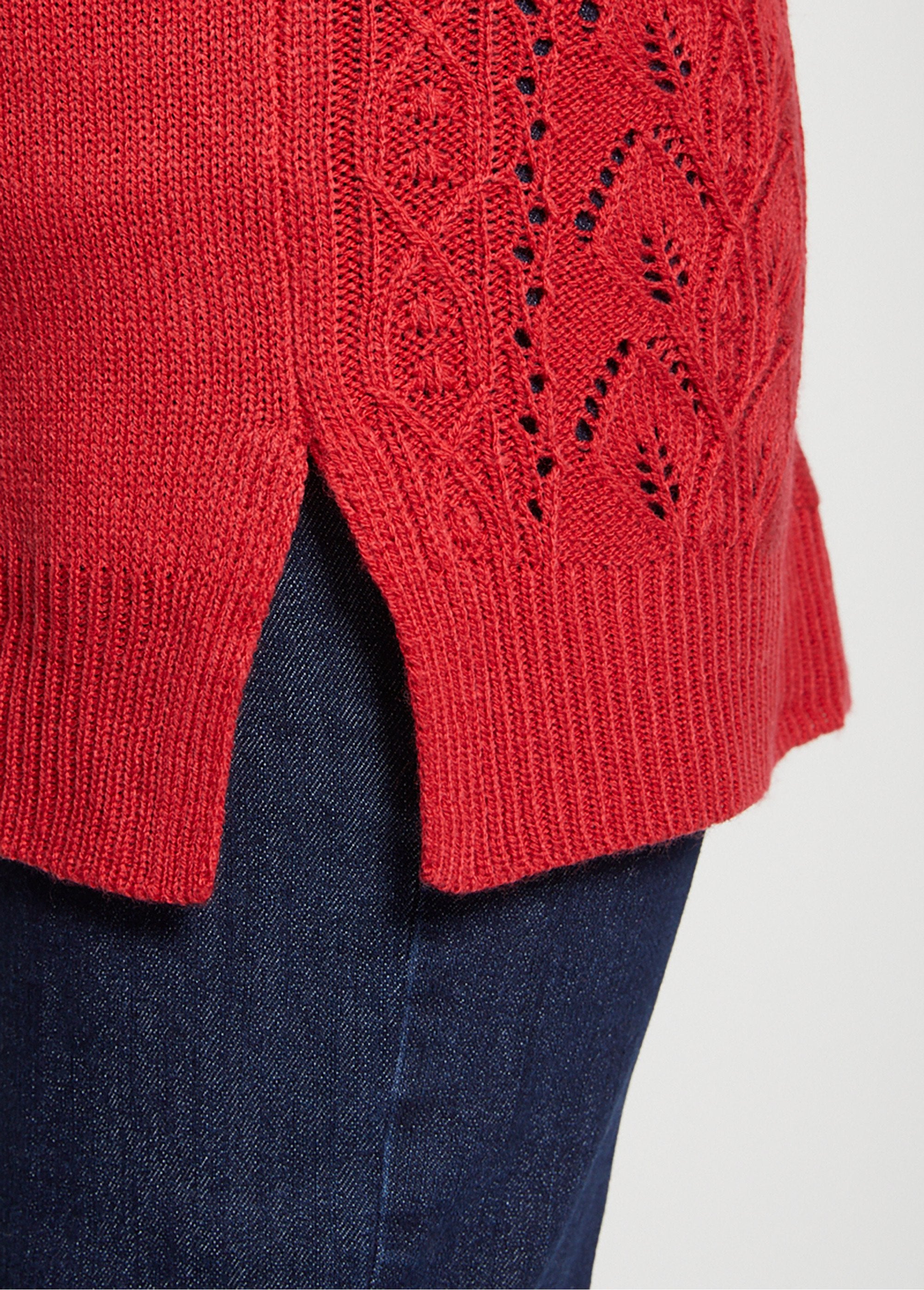 Long_V-neck_tunic_sweater_Raspberry_DE3_slim