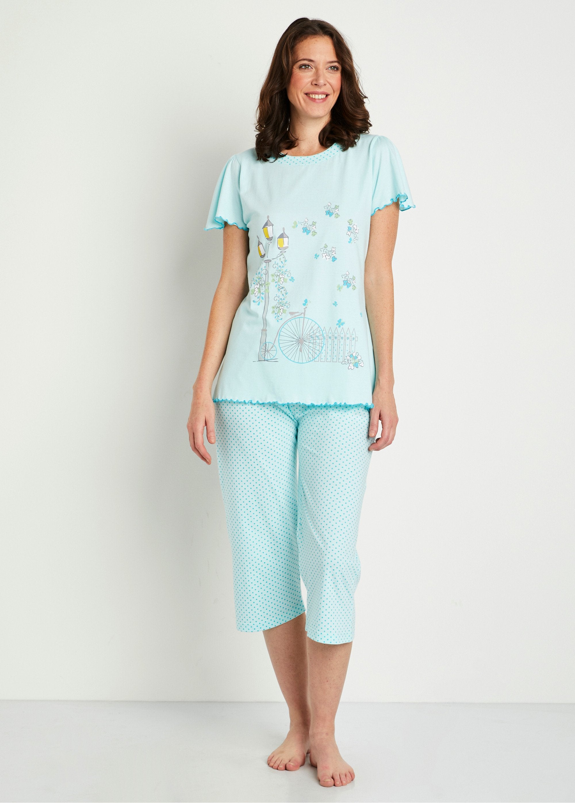 Short_printed_cotton_pajamas_Aqua_FA1_slim