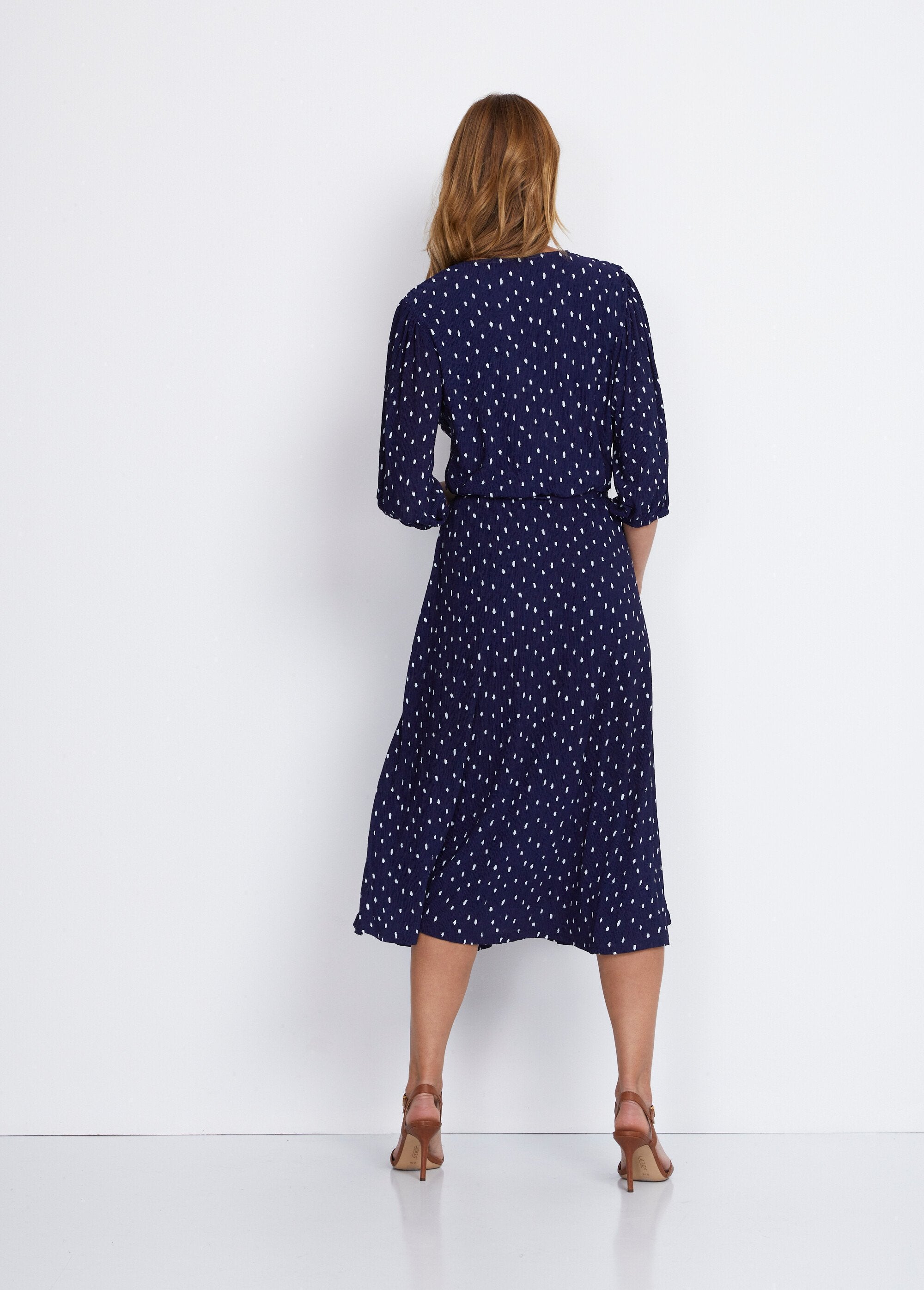 Mid-length_polka_dot_wrap_dress_Navy_and_white_DO1_slim