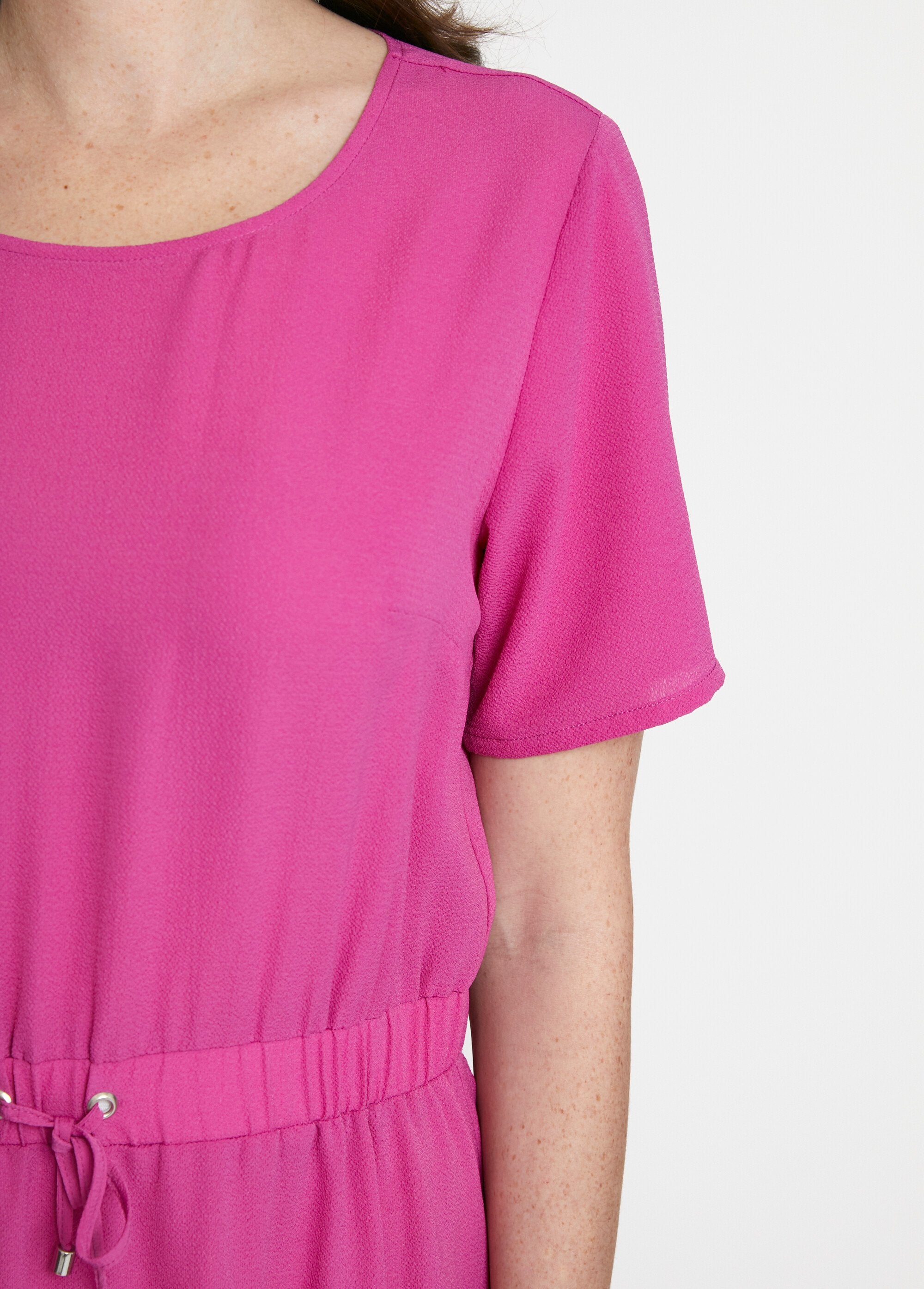 Short_straight_dress_with_elasticated_waist_Plain_fuchsia_DE2_slim