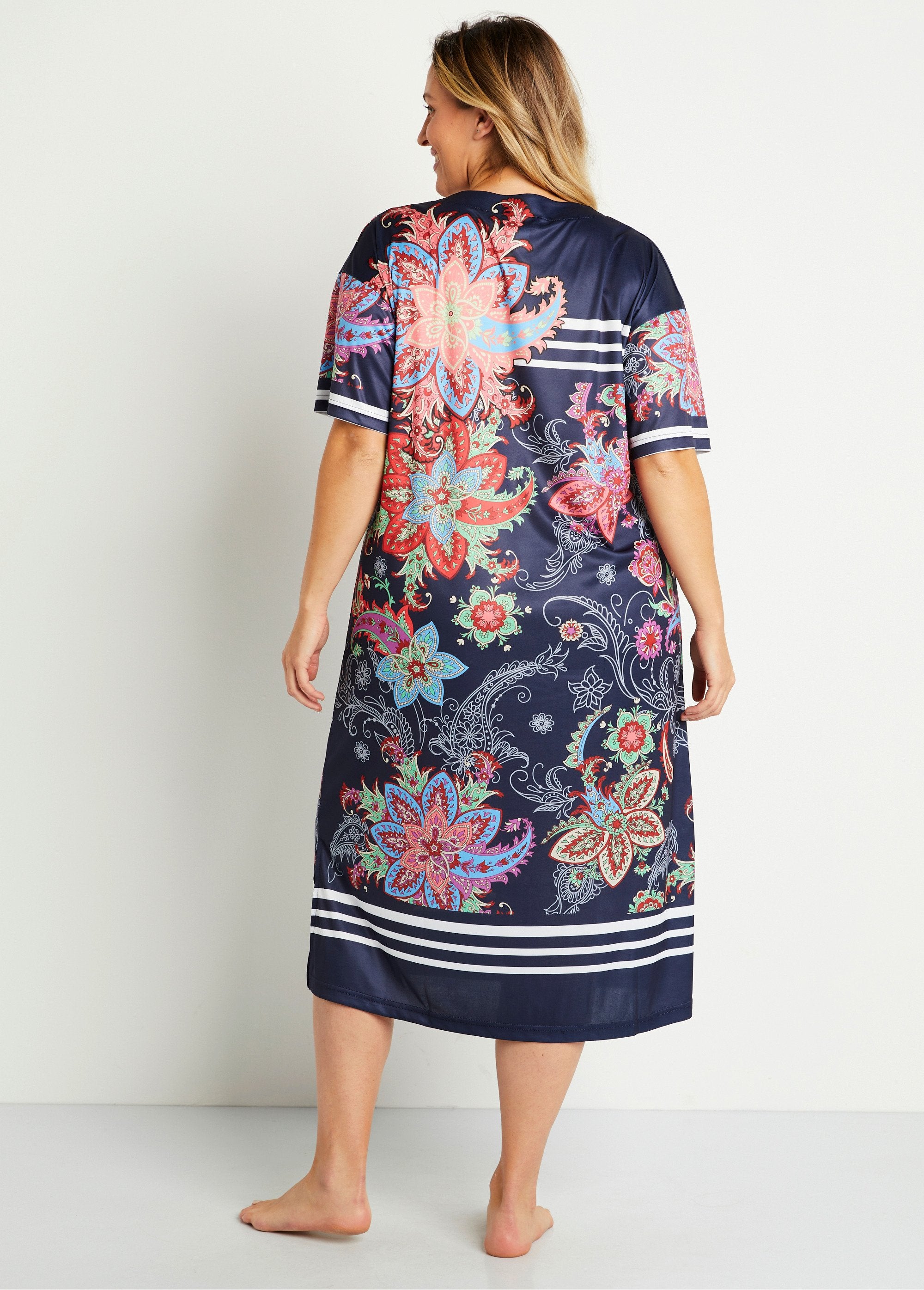 Printed_anti-static_satin_hostess_dress_Printed_DO1_curvy