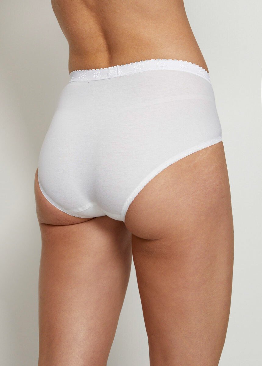 Sloggi®_-_Pack_of_3_Chic_midi_briefs_+_1_free_White_lot3+1free_DO1_slim